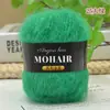 Fio de Mohair Alpaca Suli 25g Médio-Grosso com Fios Longos para Tricô Manual de Gorros e Cachecóis, Exportação