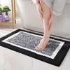 Alfombra de Piso de Color Sólido de Cachemira Imitación de Alta Venta, Felpudo Absorbente de Agua y Secado Rápido para Inodoro y Baño, Alfombra Antideslizante para Baño del Hogar