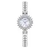 Reloj de Moda Transfronterizo Gedi, Reloj Femenino de Lujo Ligero Estilo Hong Kong, Incrustado con Diamantes, Aguja Brillante Reloj de Cuarzo