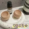 Difusor de Aceites Esenciales de Madera con Forma de Vaso Redondo, Difusor de Aromaterapia, Decoración para Coche, Purificador de Aire para Dormitorio, Adorno Difusor