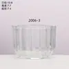 Copos de Vidro Transparente para Velas com Fundo Espesso para Venda no Atacado pelo Fabricante, Porta-Velas de Vidro para Aromaterapia Caseira, Porta-Velas para Quarto, Enfeites de Fragrância
