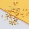 Tubo de posicionamento de contas cobre puro 2x2mm DIY acessórios fixos para joias material colar pulseira acessórios de posicionamento contas espaçadoras contas soltas