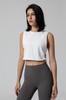Nueva camiseta deportiva corta para mujer, de celebridad de internet, para correr, fitness, yoga, chaleco pullover holgado para mujer