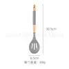 Juego de Utensilios de Cocina de Silicona para Uso Doméstico, Espátula y Cuchara Antiadherentes Resistentes a Altas Temperaturas, Juego de 12 Piezas, Cubo de Almacenamiento para Utensilios de Cocina, Vajilla de Estilo Europeo