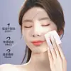 Papel Absorvente de Oleosidade Facial, Papel Facial Portátil para Controle de Oleosidade com Espelho e Caixa de Espelho, Papel Absorvente Especial para Maquiagem