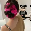 Toalla de gran tamaño, aro para el cabello, cabello seco, aro para el cabello de intestino grueso, elegante y sencillo, para otoño e invierno, almohada para la cabeza, tocado de felpa.