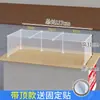 Cubierta de Puesto a Prueba de Viento de Tres Lados con Techo, 36 Cubiertas Transparentes de Plástico, Cerramiento de Escritorio, Película para Exteriores, Cubierta a Prueba de Polvo para Carrito de Comida
