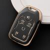 Llave de coche GMC universal Modificación Estrella de Negocios Savana Todo Incluido Sierra Hebilla Yukon Funda Blanda Cubierta Protectora para Hombres