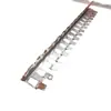 Juego de Tiras de PVC Protector de Esquina Especial con Forma Metálico para Pared con Juego de Tapas de Plástico Protector de Esquina de Placa Galvanizada Protector de Esquina de 5 cm Hierro