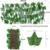 Amazonas Transfronteiriço Explosões Plantas Artificiais Cerca de Madeira Tira de Hera para Cerca Abrigo de Pátio Plantas Verdes Decorativas Atacado