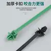 Abrazadera de Cable de Nylon para Cabeza de Avión de Coche 2.5*100 3.6*150 Abrazadera de Cable Fija para Substrato Venta al por Mayor