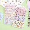 Versión de Hong Kong Pegatinas Calientes Plateadas de Dibujos Animados, Pegatinas Brillantes y Lindas de Recompensa para Niños, Manualidades para Libro de Bocetos y Álbum de Fotos, Decoración de Teléfono Móvil, 8 Estilos