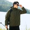 Marca Estándar Nacional Chaqueta Mismo Estilo Chaqueta Tres en Uno para Hombre Chaqueta para Mujer para Exterior Cortavientos e Impermeable Chaqueta Xizang Chaqueta de Montañismo