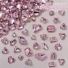 Joyería para Uñas con Caramelo de Diamante de Colores de Verano Forma Puntiaguda Diamante Color Mixto Diamante Pequeño Destello Uña Diamante