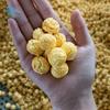 Máquina electromagnética para hacer palomitas de maíz esféricas inteligentes, línea de producción automática.