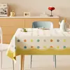 Mantel de Dibujos Animados Impermeable a Prueba de Aceite Lavable Resistente al Calor Cubierta para Mesa de Comedor Ambiente Fresco Mantel para Mesa de Café Tela de Cubierta Estilo Ins