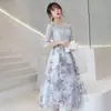 Vestido de Renda para Noite para Mulheres 2026 Inverno Novo Estilo Aliexpress Elegante Vestido de Temperamento Anfitriã de Banquete Vestido de Noite para Mulheres
