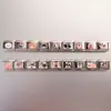 Pulseira Modular Italiana Personalizada Mais Vendida da Amazon com Estampa de Desenho Animado DIY Pulseira de Aço Inoxidável Feita à Mão
