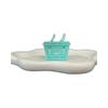 Cesta de Compras Micro-Encogible Accesorios para Casa de Muñecas Cesta de Mano Supermercado Mini Cesta de Verduras Juguete diy