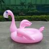 Producción y venta profesional de colchoneta inflable para agua de cama flotante grande de 2 metros con cuello delgado de pájaro rosa para adultos