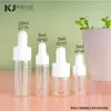 Botella de Aceite Esencial Marrón de 5ml Botella Gotero de 10ml Botella Tubo para Loción Botella Dispensadora de Vidrio para Esencia Capacidad Pequeña