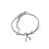 Moda simple transfronteriza para mujer, pulsera de mano, accesorio creativo para auriculares, colgante, pulsera, venta al por mayor, primera generación de pelo
