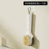 Escova Multifuncional para Limpeza de Sapatos com Dispensador de Líquido, Escova de Limpeza Doméstica com Cerdas Macias, Escova para Lavanderia, Ferramenta Específica para Limpeza de Sapatos para Dormitório