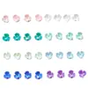 Decorações para Nail Art Flor de Três Pétalas Aurora 3D 6mm Flor Artificial Flor Seca Iridescente Acessórios para Unhas Materiais DIY Feitos à Mão