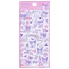 En Stock Entrega Instantánea Sanrio Licencia Oficial Pegatinas de Cristal 3D para Niñas Pegatinas de Decoración DIY