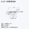 Trava de Plataforma Plana de Ferro Galvanizado do Fabricante Cl225 Dobradiça de Porta de Armário de Distribuição Soldável Trava de Ferro com Mola Galvanizada