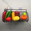 Caixa de Armazenamento de Alho e Gengibre para Cozinha, Suporte de Armazenamento de Cebola, Gengibre e Alho, Prateleira de Parede, Armazenamento de Alho e Gengibre para Temperos de Mesa