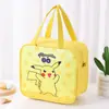 Lancheira isolada do aluno Bolsa Bolsa Grande filme de alumínio engrossado Bonito Desenho animado Lancheira infantil Bolsa Saco de grupo
