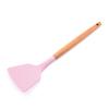 Juego de utensilios de cocina de silicona Juego de utensilios de cocina de silicona con mango de madera creativo nórdico Juego de 12 piezas Espátula Cuchara Juego Cuchara de cocina
