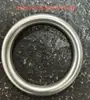 Pulseira de Aço Inoxidável Personalizada, Anel Redondo Vazado Retrô Liso de Alta Qualidade, Pulseira Feminina, Pulseira, Joias de Aço Titânio