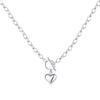 Collar de cadena larga de lana con forma de corazón de melocotón, estilo antiguo Cat Ning, estilo coreano, estilo hip hop distintivo, para mujer