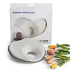 Almohada Moldeadora en Forma de Corazón para Recién Nacidos, Almohada para Bebé de Espuma Viscoelástica de Rebote Lento, Almohada Anti-Cabeza Inclinada para Bebés Recién Nacidos, Al por Mayor en Stock