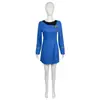 Serie Star Trek Ropa Periférica Cos Disfraz de Cosplay de Uniforme de Heroína de la Serie Original de Startrek