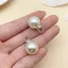 Colgante de Imitación Perla de Alto Brillo ABS con Cuentas de Diamante Colgante para Sombrero Pendientes Bolsa de Regalo Accesorios para Ropa Accesorios para Joyería DIY Venta al por Mayor