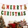 Decoração de festa de Natal transfronteiriça guirlanda espiral toppers de Papai Noel de papel inserts para decoração de mesa de sobremesas