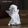 Estatua de ángel de niña americana decoración de resina decoración de escritorio mini suministros de boda decoración de muñeca de pareja al por mayor