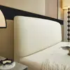Tela Tecnológica Impermeable Cubierta de Mesita de Noche Elástica Universal Estilo Europeo Cubierta Trasera de Cuero Suave Cubierta Protectora Totalmente Cubriente a Prueba de Polvo