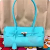 Bolsa de Gelatina Estilo Japonés Coreano 2026 Verano Nueva Bolso Baguette Cierre Horizontal de Mano Bolso de Hombro Único Bolso de Hombro Bolso Tote para Mujer