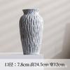 Vaso Cerâmico Estilo Chinês Pequeno Fresco Hidropônico Flor Seca Arranjo de Flores Sala de Estar Quarto Decoração de Mesa em Casa Enfeites