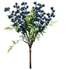 6 Bayas Artificiales Frijol Acacia Único Flor Artificial Planta Artificial Accesorios para Arreglos Florales Fruta Bayas Arándano Fruta de la Fortuna
