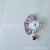 Accesorio para el Cabello Estilo Chino con Borla de Bola de Piel de Visón Pasador, Pasador Japonés Estilo Antiguo, Pin Japonés Lolita Anime