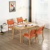 Mesas y Sillas de Comedor de Madera Maciza para Residencias de Ancianos y Centros de Enfermería, Muebles para Personas Mayores, Apartamentos Adaptados para el Envejecimiento, Mesas y Sillas
