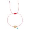 Pulsera de Cuentas de Cristal Ojo del Diablo Explosiones Transfronterizas Pulsera de Mano para Pareja Amistad Buena Suerte Pulsera de Mano Ajustable Hecha a Mano