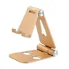 Suporte de Mesa para Tablet e Celular Dobrável Multifuncional de Metal para Transmissão ao Vivo Suporte Preguiçoso para Celular Atacado