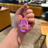 Llavero de Zapatilla de Tiburón Creativo de Dibujos Animados, Colgante Lindo para Mochila de Estudiante, Regalo para Pareja, Llavero de Coche