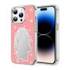 TPU+PC Adecuado para Funda de Teléfono Móvil Apple iPhone17Promax con Botones Pintados con Flores y Cubierta Protectora con Flores Pintadas